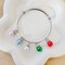 Wrapables Round 10mm Round No Holes Faux Pearls, Imitation Pearls for Jewelry Making (Set of 50), Silver White